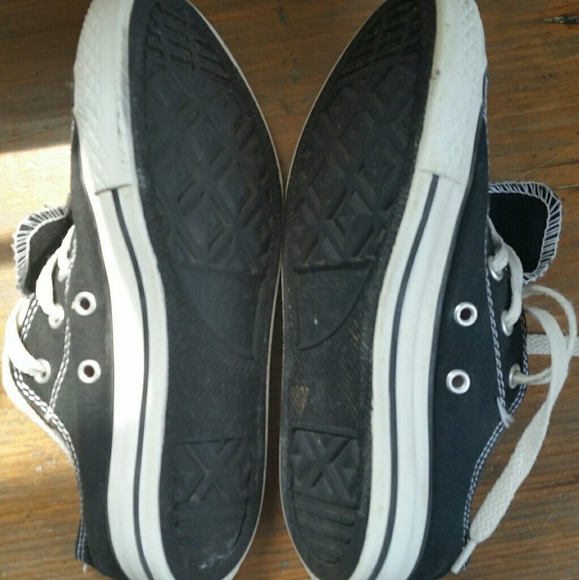 Converse All Star Lows Chuck Taylor Double Tongue - Picture 3 of 5